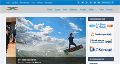 Desktop Screenshot of dfc-kiteboarding.fr