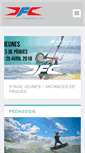 Mobile Screenshot of dfc-kiteboarding.fr